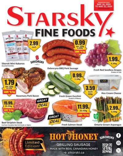 Starsky Foods Flyer May 16 to 22