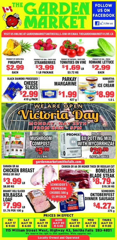 The Garden Market Flyer May 17 to 23