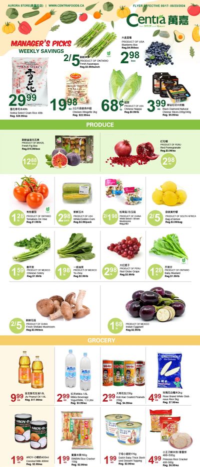 Centra Foods (Aurora) Flyer May 17 to 23