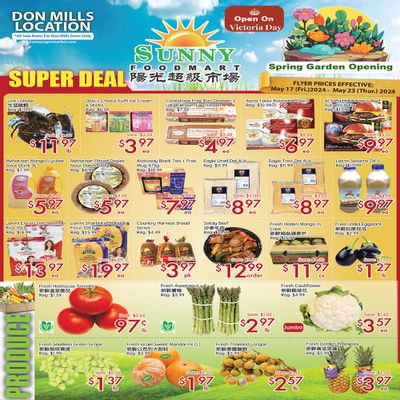 Sunny Foodmart (Don Mills) Flyer May 17 to 23