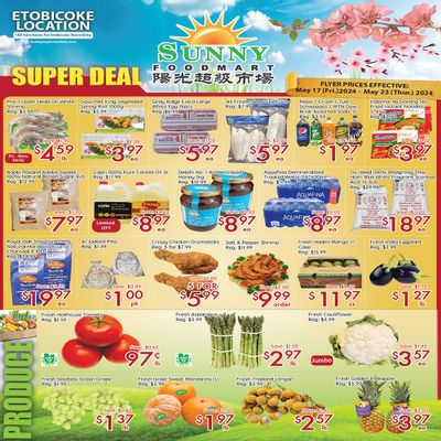 Sunny Foodmart (Etobicoke) Flyer May 17 to 23