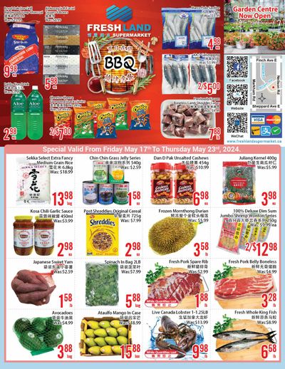 FreshLand Supermarket Flyer May 17 to 23