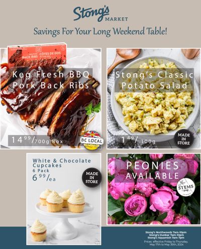 Stong's Market Flyer May 17 to 30