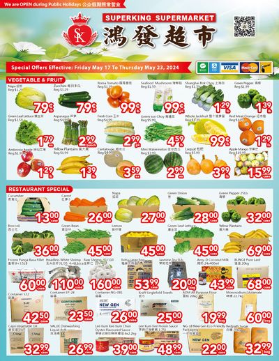 Superking Supermarket (North York) Flyer May 17 to 23