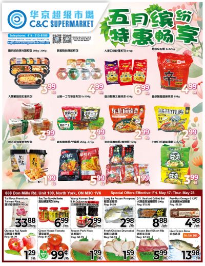 C&C Supermarket Flyer May 17 to 23