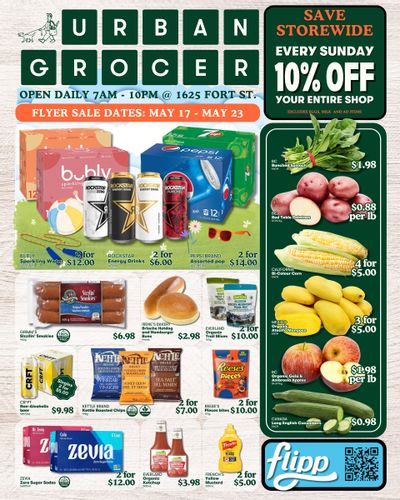 Urban Grocer Flyer May 17 to 23