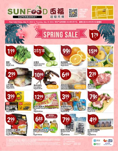 Sunfood Supermarket Flyer May 17 to 23