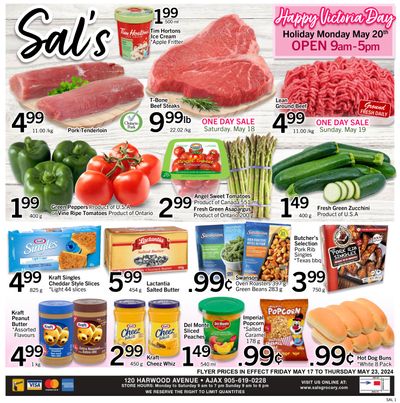Sal's Grocery Flyer May 17 to 23