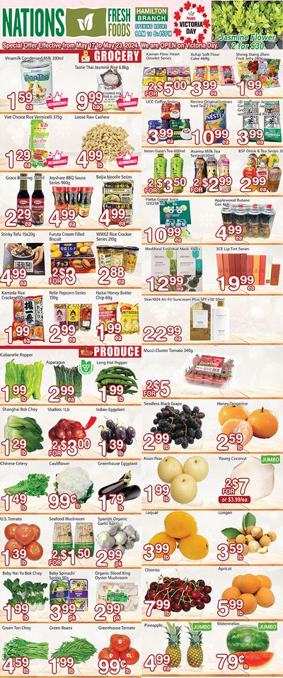 Nations Fresh Foods (Hamilton) Flyer May 17 to 23