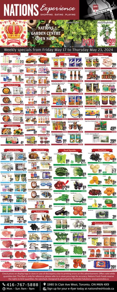 Nations Fresh Foods (Toronto) Flyer May 17 to 23