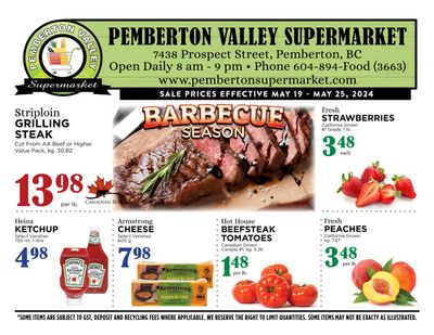 Pemberton Valley Supermarket Flyer May 19 to 25