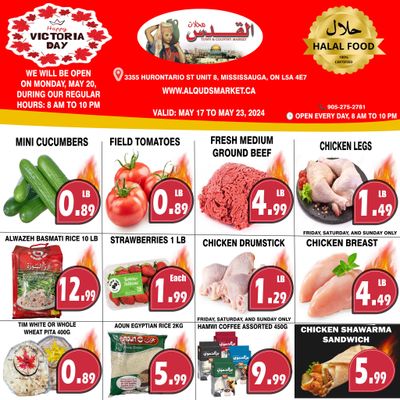 Al-Quds Supermarket Flyer May 17 to 23