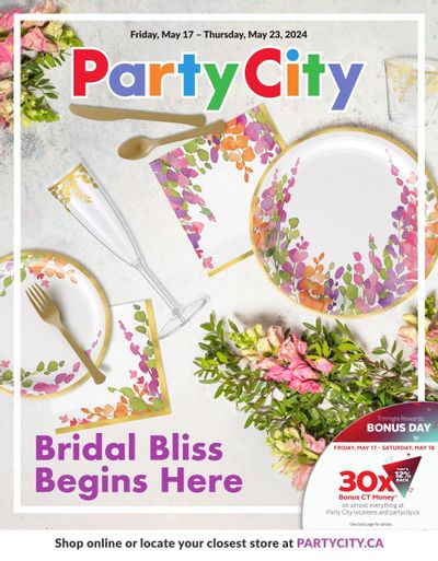 Party City Flyer May 17 to 23