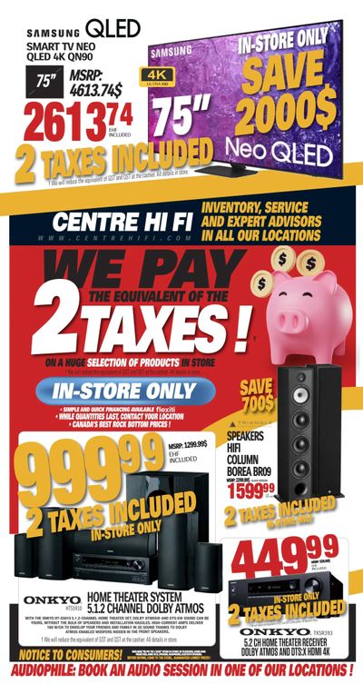 Centre Hi-Fi Flyer May 17 to 23