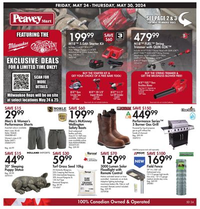 Peavey Mart Flyer May 24 to 30