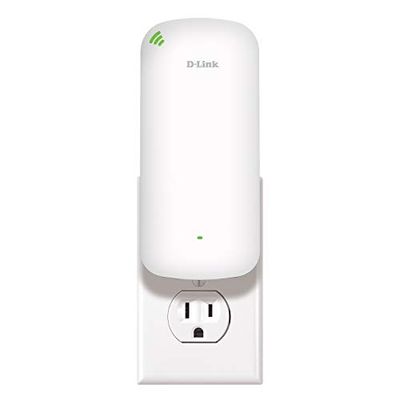 D-Link AX1800 Mesh WiFi 6 Range Extender - Covers up to 2600 sq. ft., Dual Band Repeater and Signal Booster, MU-MIMO, WPA3, Access Point, Extend Wi-Fi in Your Home, Gigabit Port, Easy App Setup (DAP-X1870) $59.99 (Reg $133.00)
