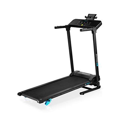 SereneLife Smart Digital Folding Treadmill - Electric Foldable Exercise Fitness Machine, Large Running Surface, 3 Incline Settings, 12 Preset Program, Sports App for Running & Walking (SLFTRD30) $298.3 (Reg $652.78)