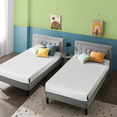 Zinus 5 Inch Memory Foam Mattress 2 Piece Set, White, Twin $189.6 (Reg $266.75) Zinus 5 Inch Memory Foam Mattress 2 Piece Set, White, Twin $189.6 (Reg $266.75)