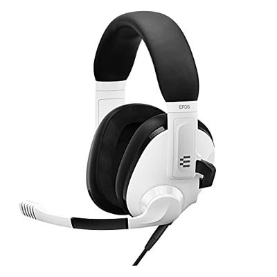 EPOS Audio H3 Closed Acoustic Gaming Headset with Noise-Cancelling Microphone - Plug & Play Audio - Around The Ear - Adjustable, Ergonomic - for PC, Mac, PS4, PS5, Switch, Xbox - White $57.4 (Reg $64.95)