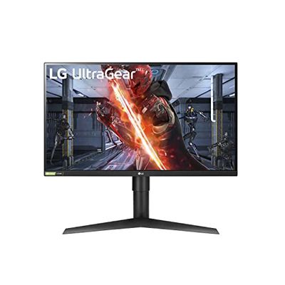 LG Ultragear 27GL83A-B 27 inch 16:9 QHD IPS 144Hz 1ms NVIDIA G-SYNC Compatible Gaming Monitor, Black $299.99 (Reg $399.99)