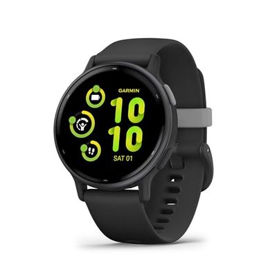 Garmin vívoactive 5, Health and Fitness GPS Smartwatch, AMOLED Display, Up to 11 Days of Battery, Black $329.99 (Reg $399.99)