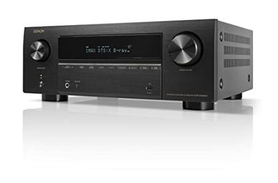 Denon AVR-X3800H 9.4-Ch Receiver (2022 Model) - 8K UHD Home Theater AVR (105W X 9) Built-in Bluetooth, Wi-Fi & HEOS Multi-Room Streaming, Dolby Atmos, DTS:X Pro, IMAX Enhanced & Auro 3D $1798 (Reg $2249.00)