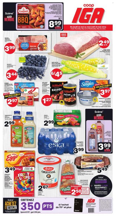 Coop IGA Flyer May 23 to 29