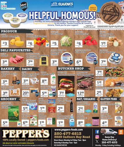 Pepper's Foods Flyer May 21 to 27