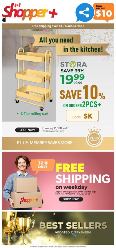 Shopper Plus Flyer May 21 to 28