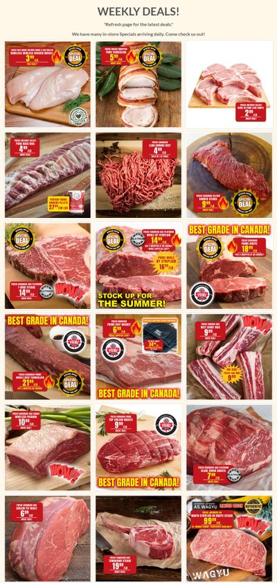 Robert's Fresh and Boxed Meats Flyer May 21 to 27