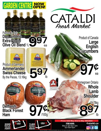 Cataldi Fresh Market Flyer May 22 to 28