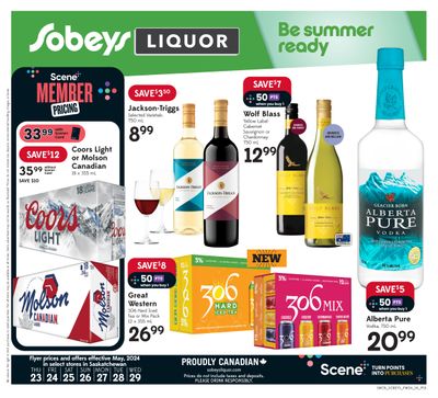 Sobeys (SK) Liquor Flyer May 23 to 29