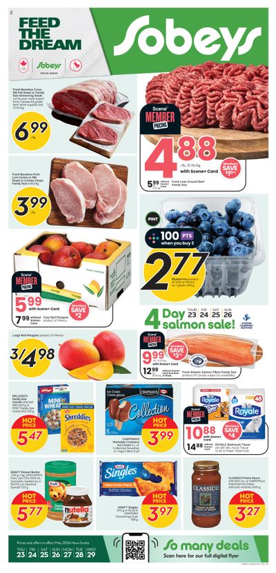 Sobeys (Atlantic) Flyer May 23 to 29