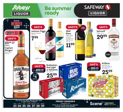 Sobeys/Safeway (AB) Liquor Flyer May 23 to 29