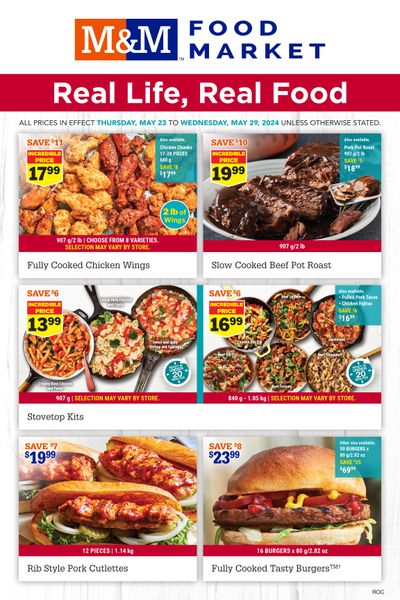 M&M Food Market (Atlantic & West) Flyer May 23 to 29