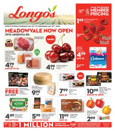 Longo's (Meadowvale) Flyer May 23 to 29