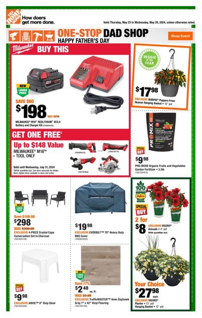 Home Depot (Atlantic) Flyer May 23 to 29