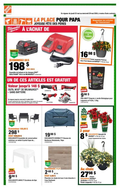 Home Depot (QC) Flyer May 23 to 29