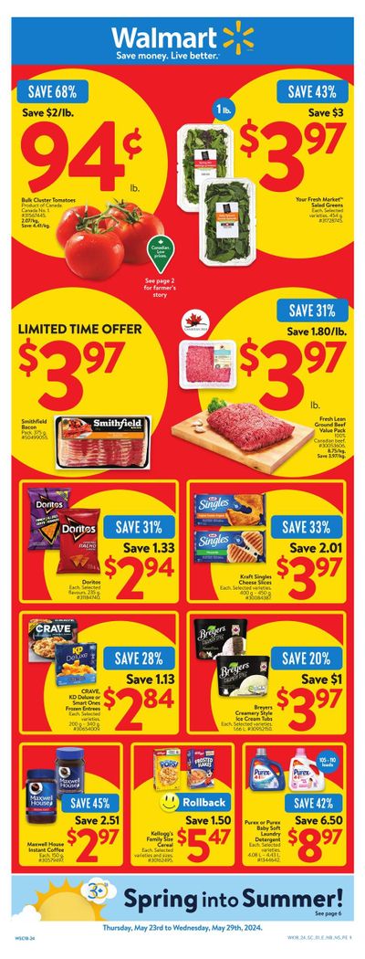 Walmart (Atlantic) Flyer May 23 to 29