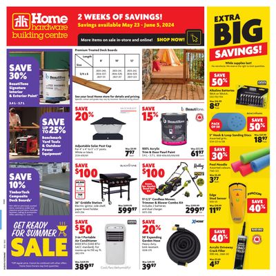 Home Hardware Building Centre (Atlantic) Flyer May 23 to June 5