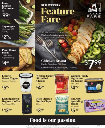 Urban Fare Flyer May 23 to 29