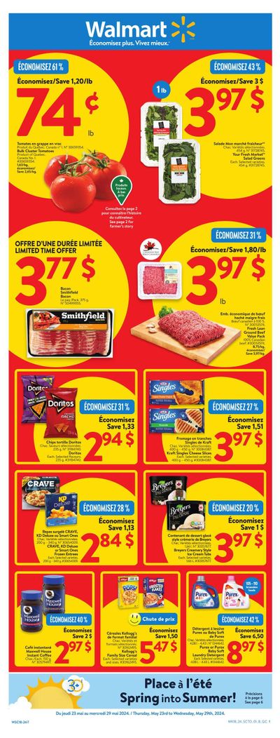 Walmart (QC) Flyer May 23 to 29