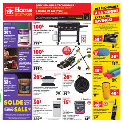 Home Hardware (QC) Flyer May 23 to June 5