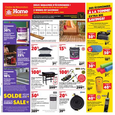 Home Hardware Building Centre (QC) Flyer May 23 to June 5