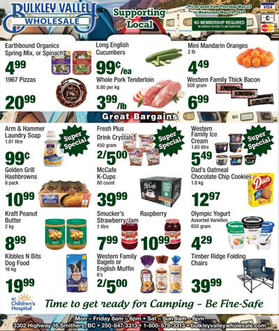 Bulkley Valley Wholesale Flyer May 23 to 29