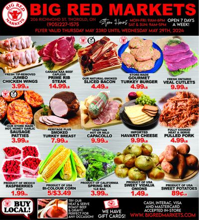 Big Red Markets Flyer May 23 to 29