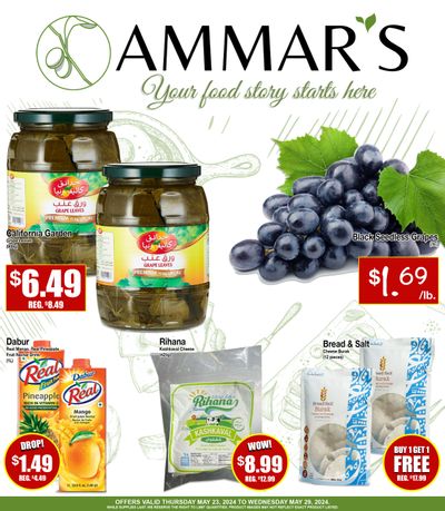 Ammar's Halal Meats Flyer May 23 to 29