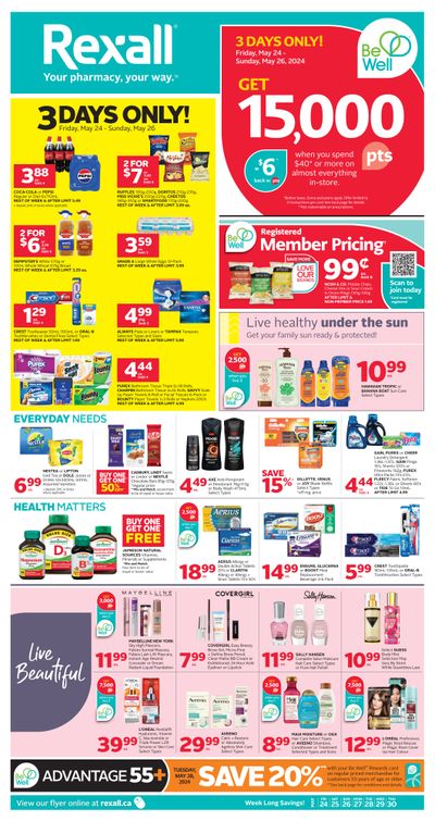 Rexall (AB) Flyer May 24 to 30