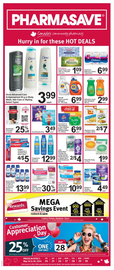 Pharmasave (ON) Flyer May 24 to 30