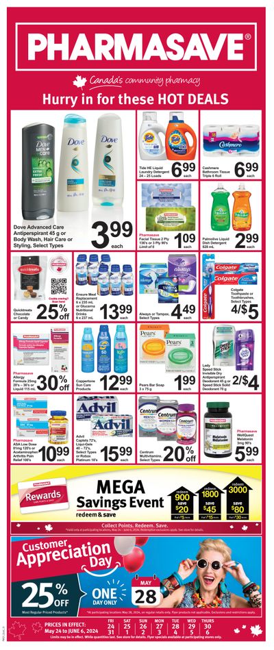 Pharmasave (ON) Flyer May 24 to June 6